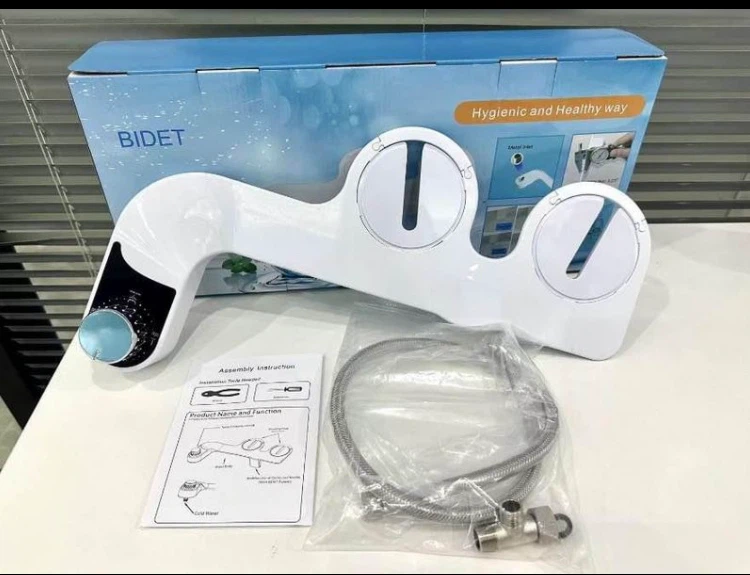 Mechanical Bidet Toilet Attachment