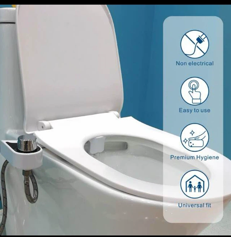 Mechanical Bidet Toilet Attachment - photo 3