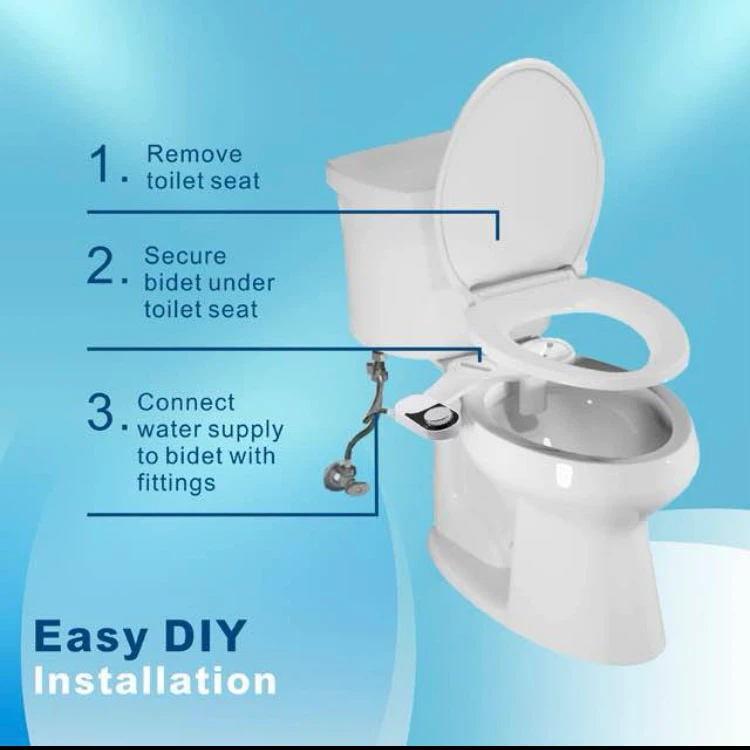 Mechanical Bidet Toilet Attachment - photo 4