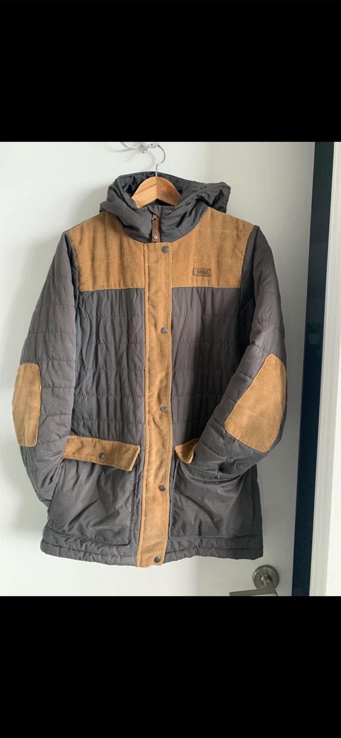 “Kavul” Hooded Quilted/Corduroy Jacket - photo 2