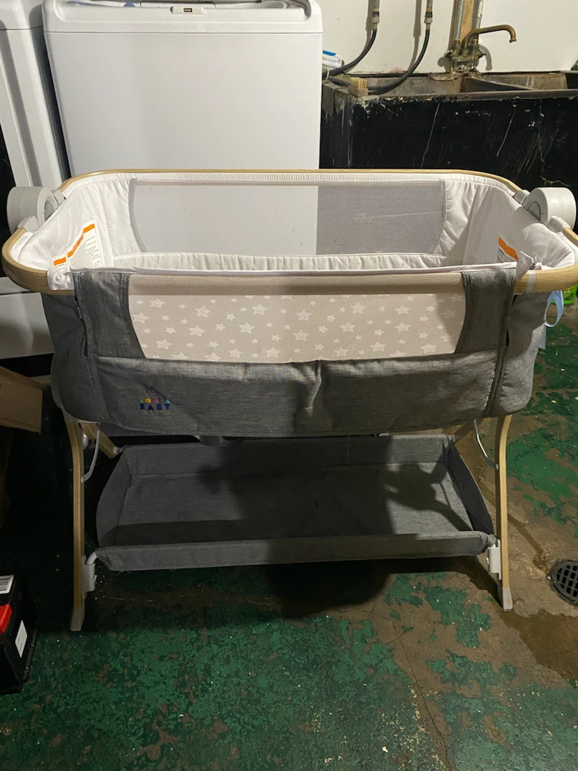 Coola Baby Bassinet with Storage Shelf
