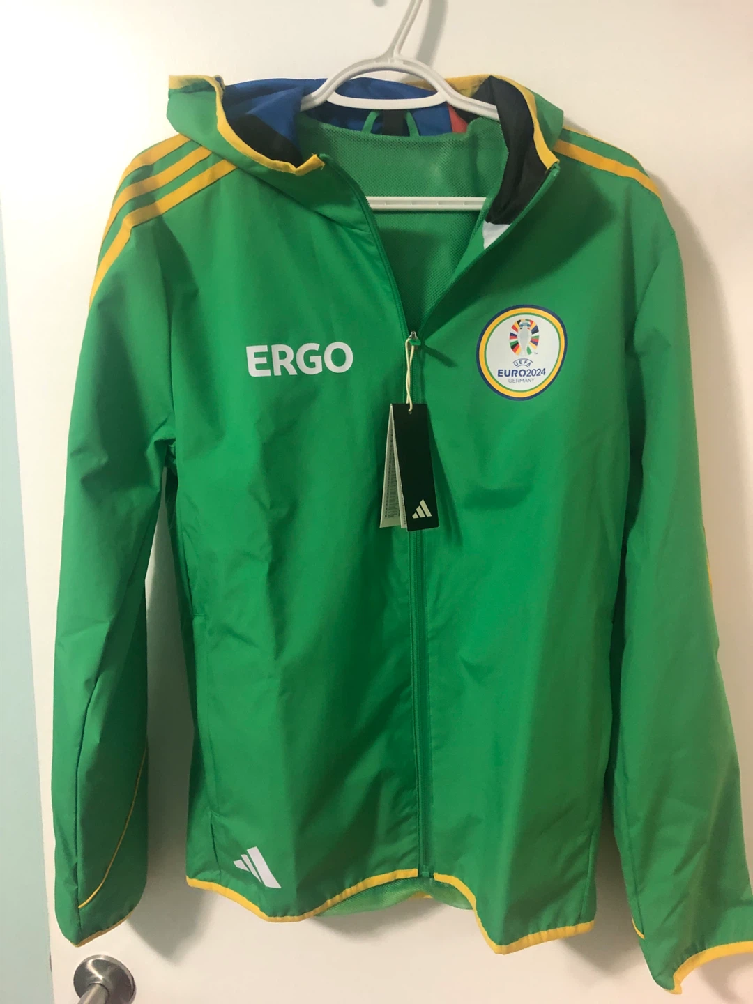 NEW ADIDAS  green jacket