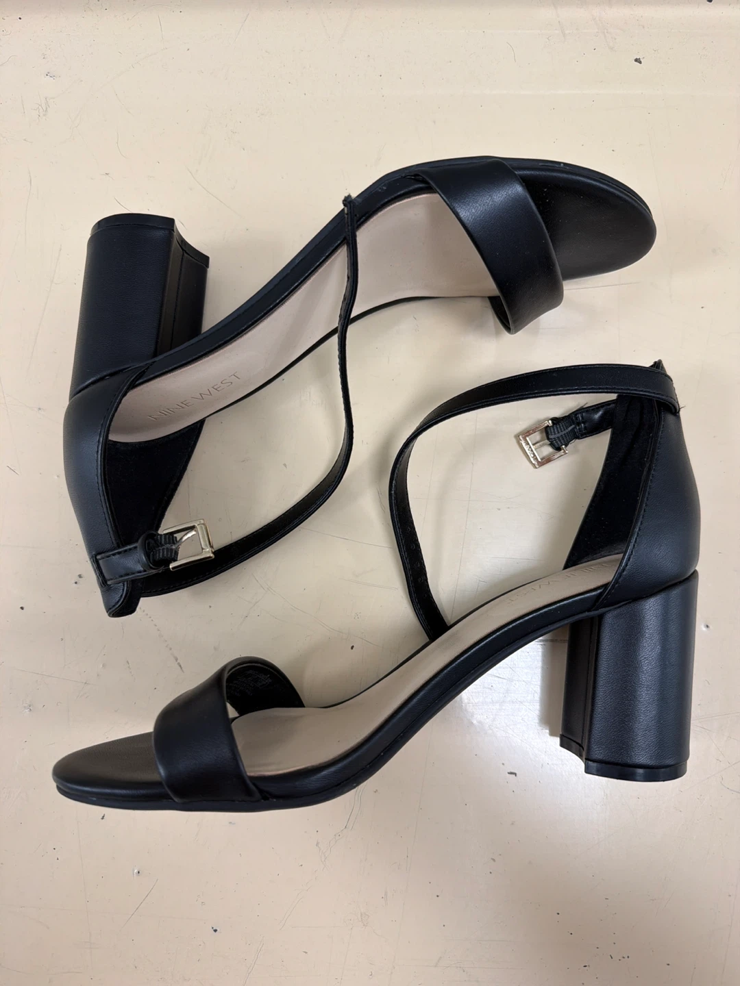 Nine West Black Block Heel Sandals - photo 2