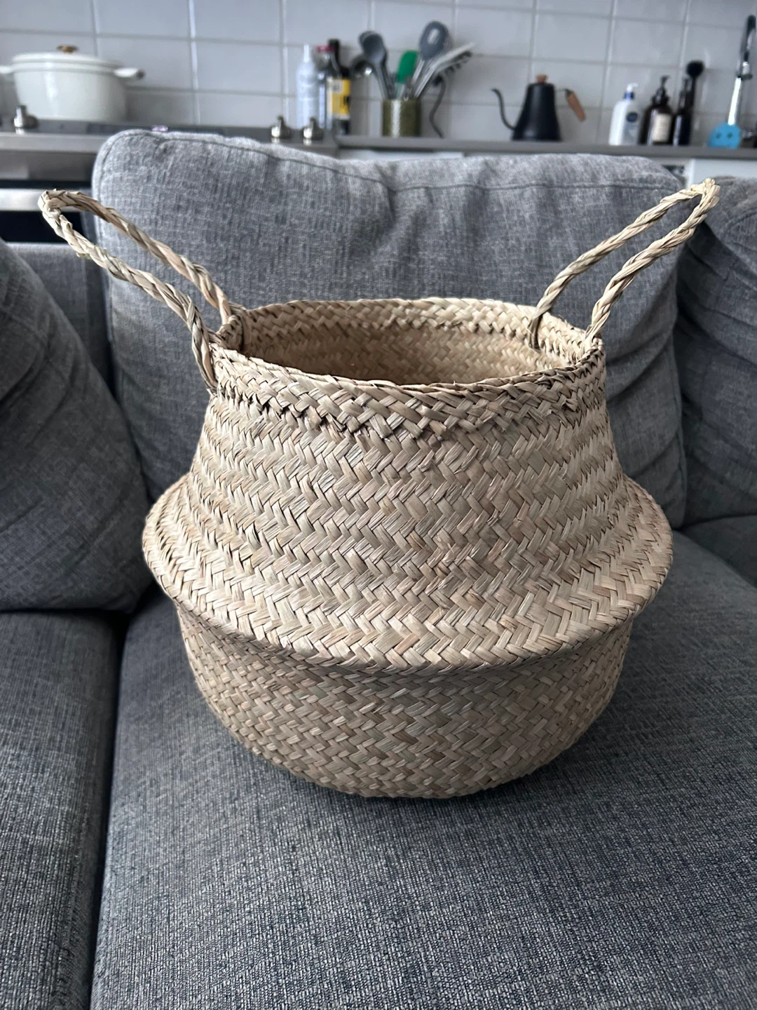 IKEA FLÅDIS Seagrass Basket