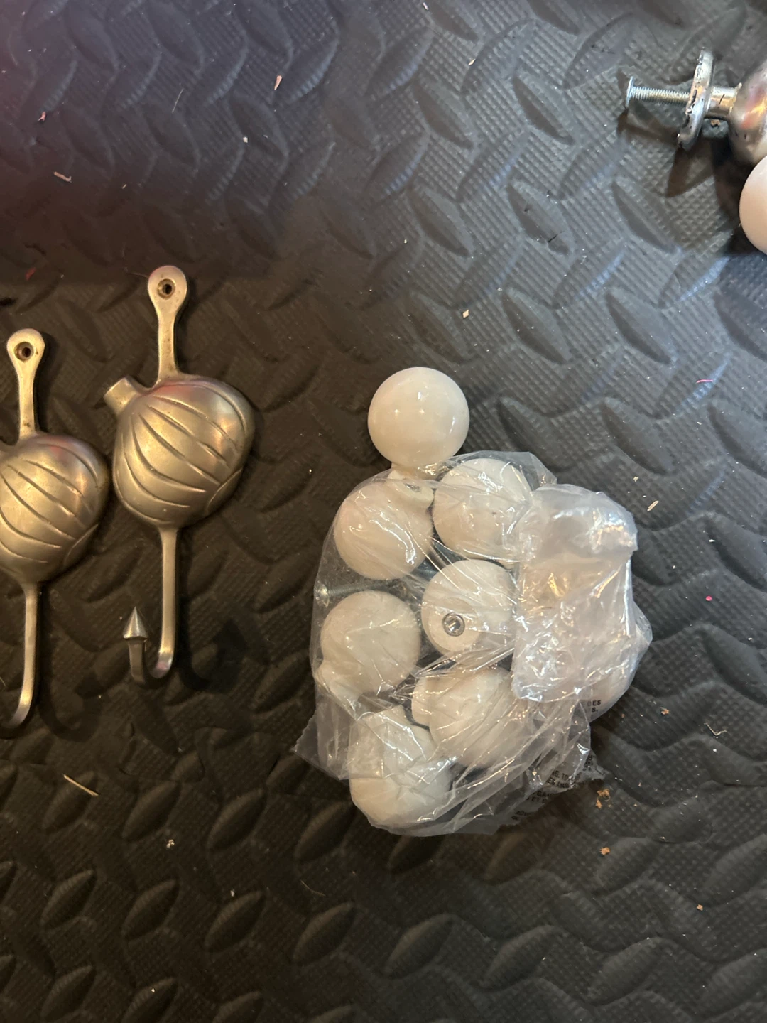 Assorted Cabinet Knobs, Handles and Hooks - photo 2