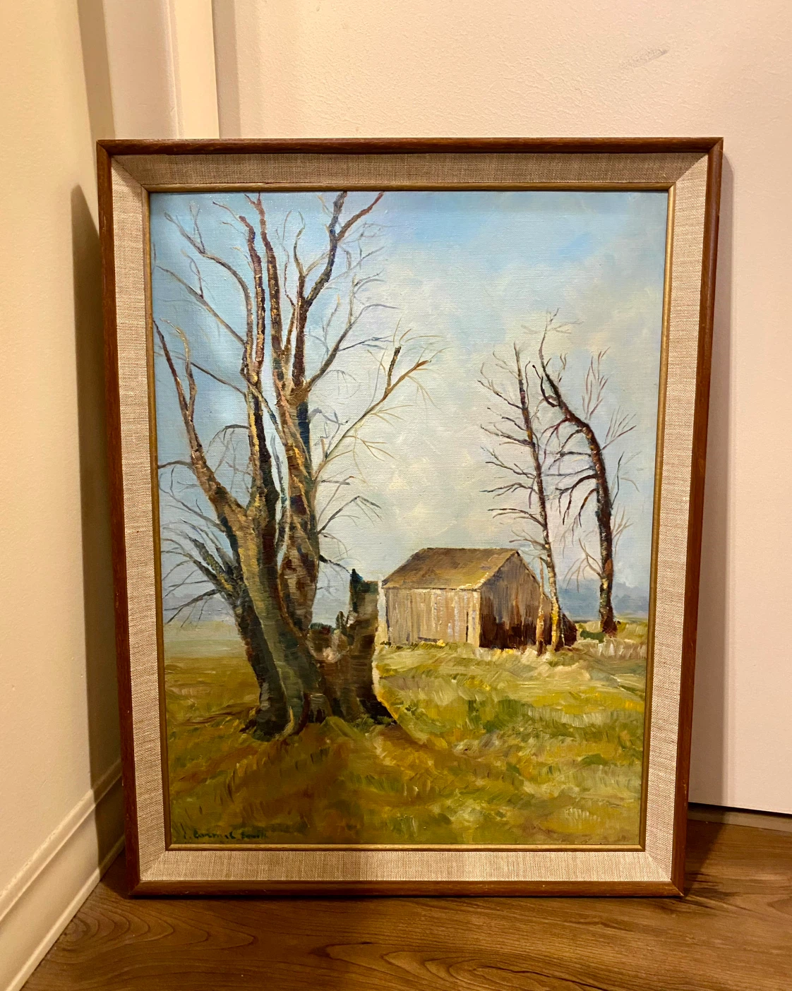 Original Oil Painting by J. Carmichael Smith
