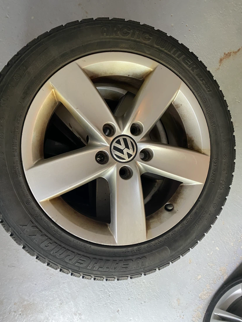 Volkswagen Winter Tires and Rims 205/55R16