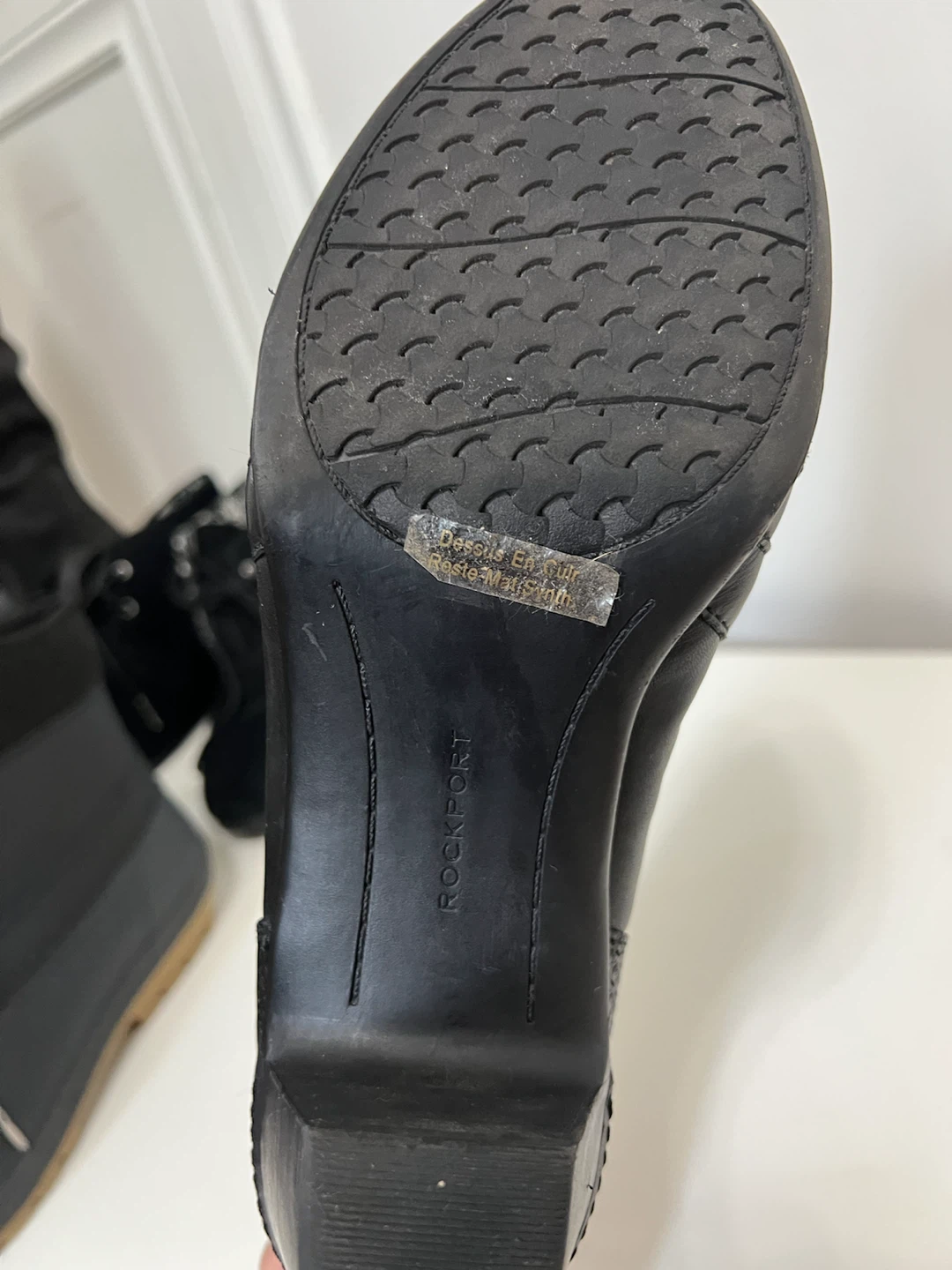 🏈 Rockport Cobb Hill Women's Black Boots Size 10 - photo 5