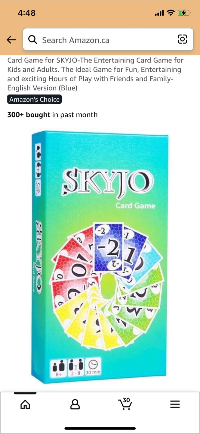 SKYJO Card Game