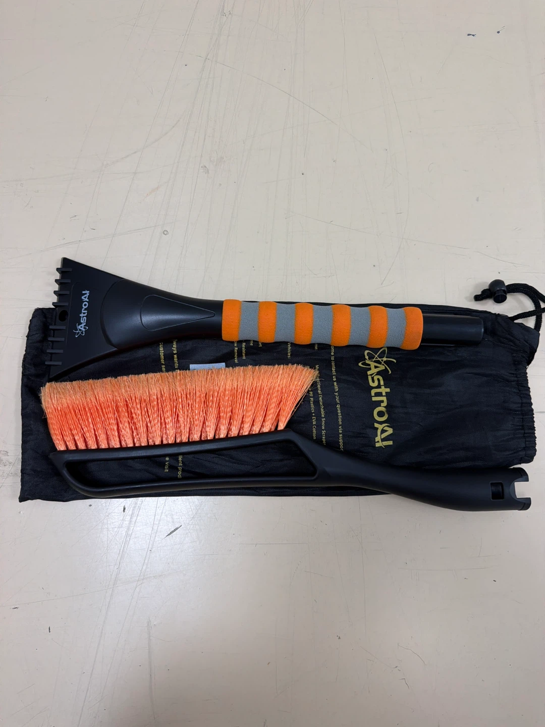 Detachable Snow Brush and Ice Scraper