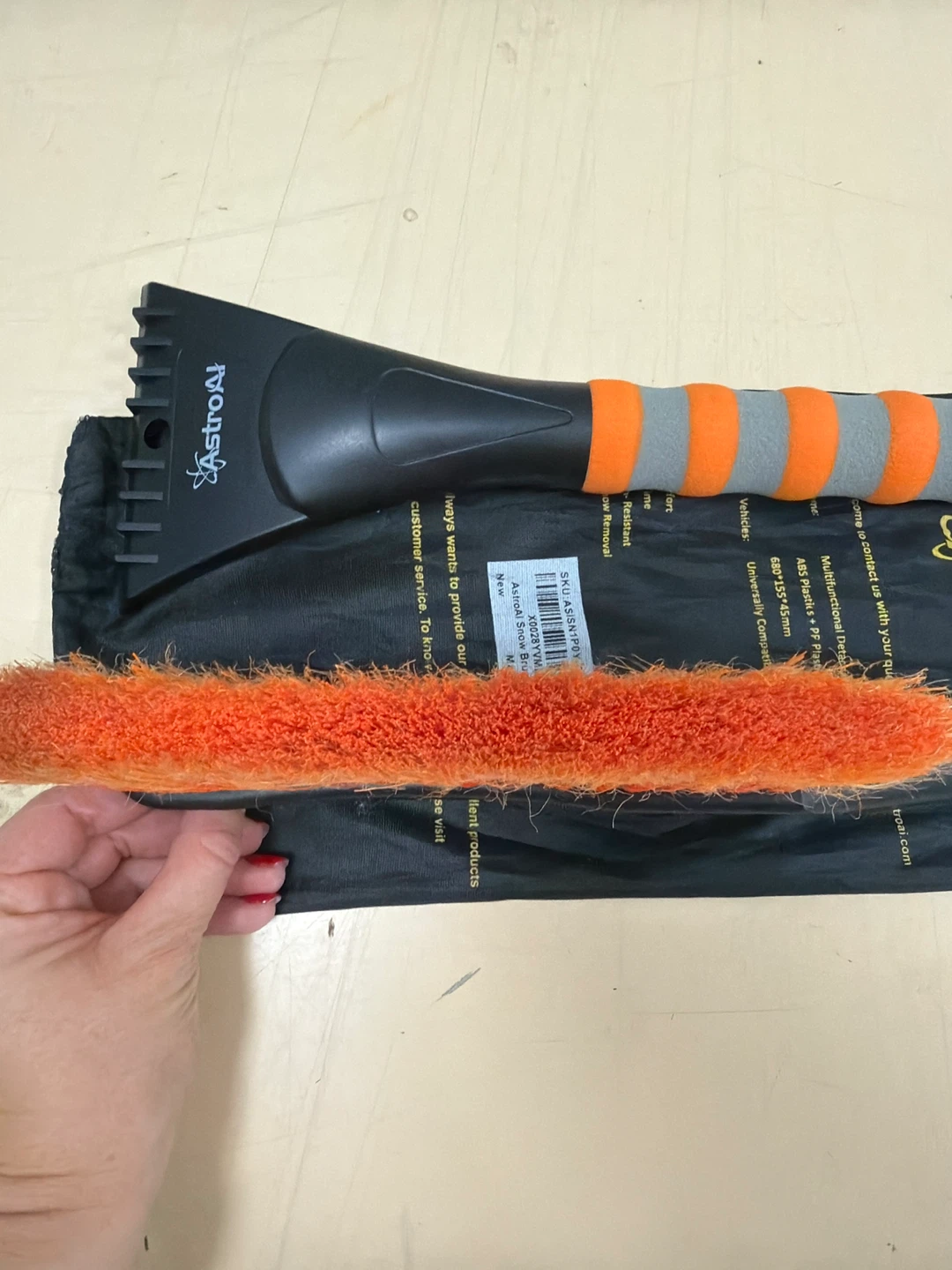 Detachable Snow Brush and Ice Scraper - photo 2