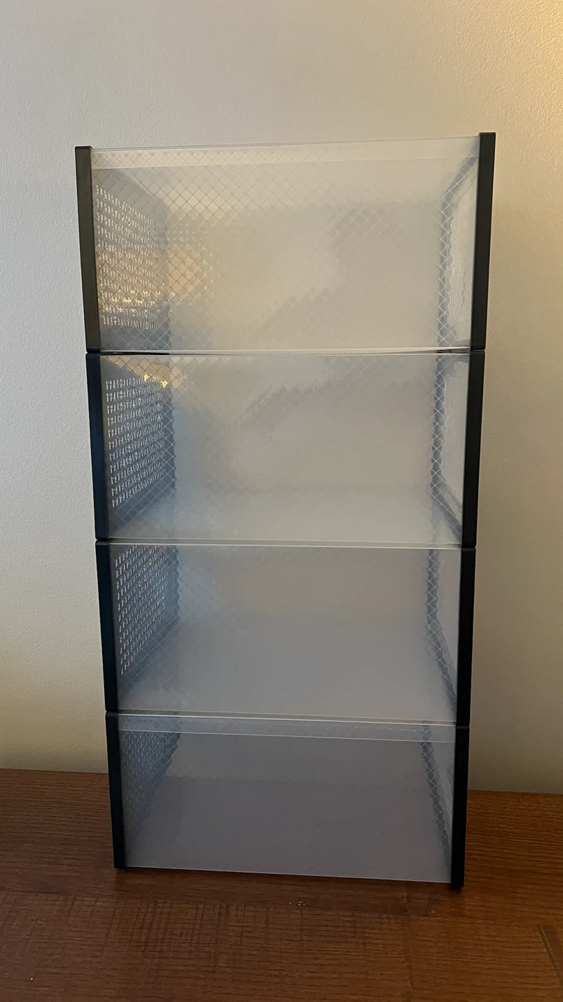 🏈 Set of 4 X-Large Shoe Storage Boxes - photo 4