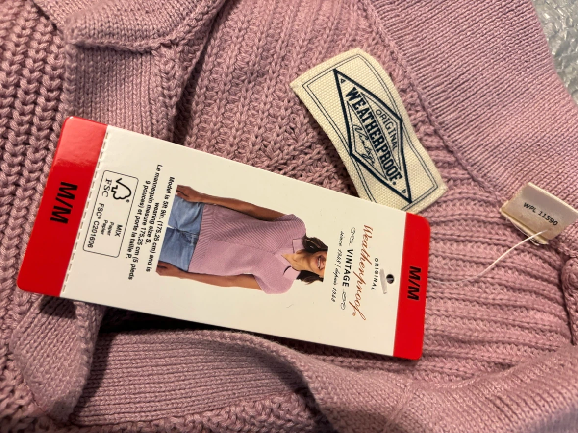 Ladies Weatherproof Vintage Knit Polo - photo 2