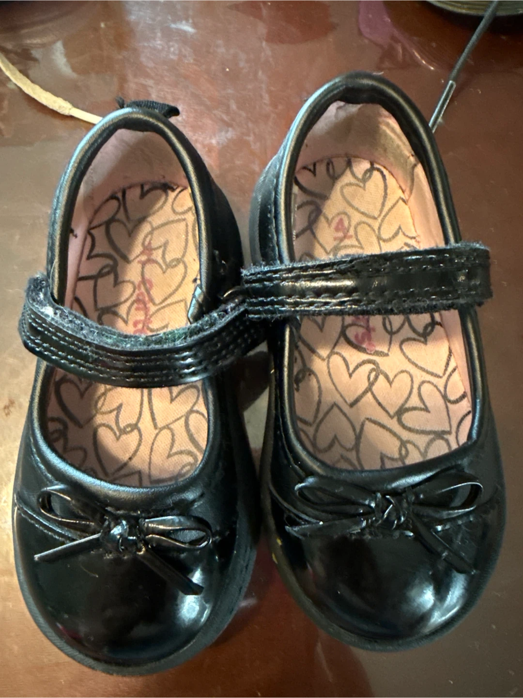 Carter's Girls Black Flats Size 4