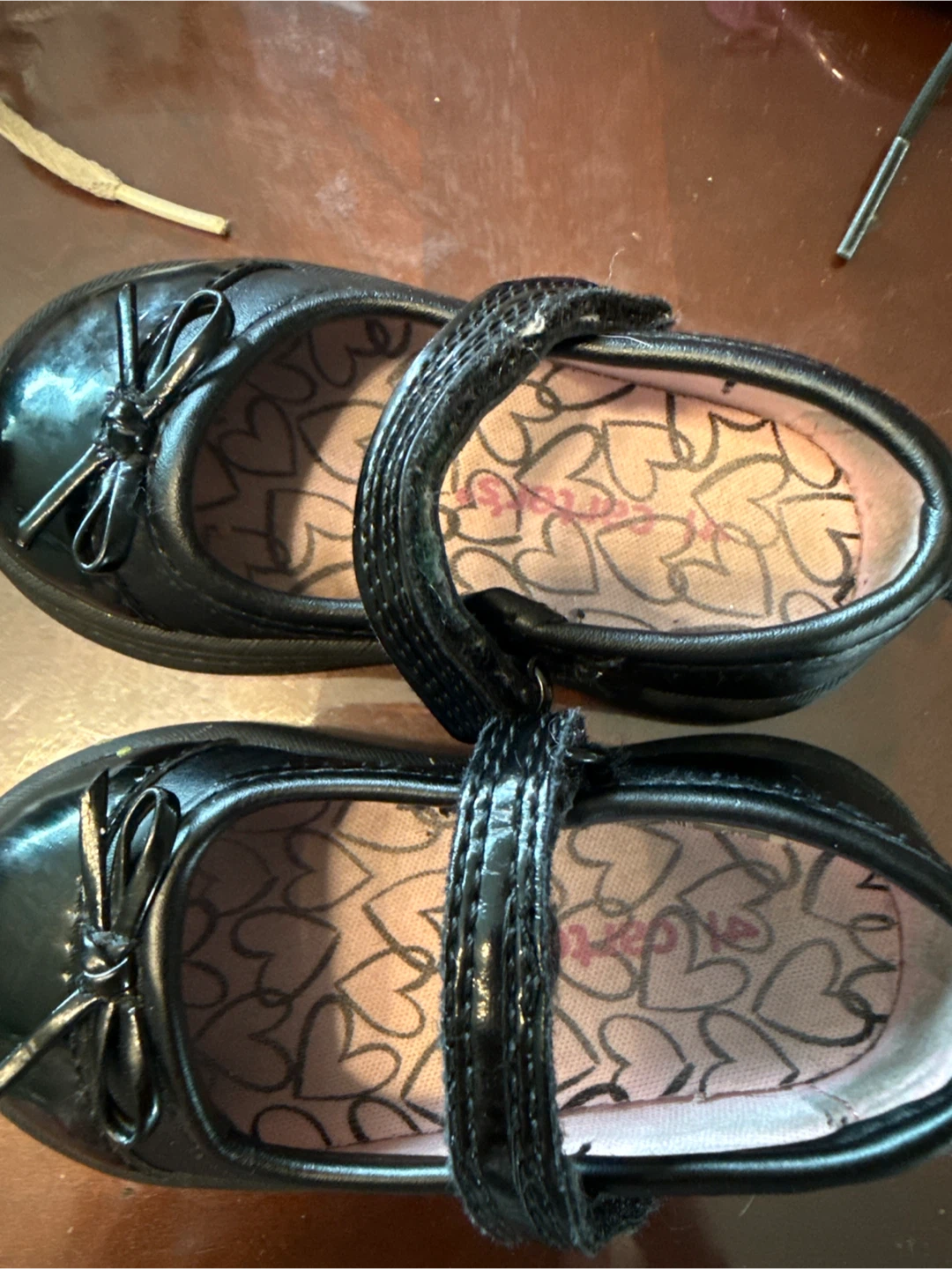 Carter's Girls Black Flats Size 4 - photo 2