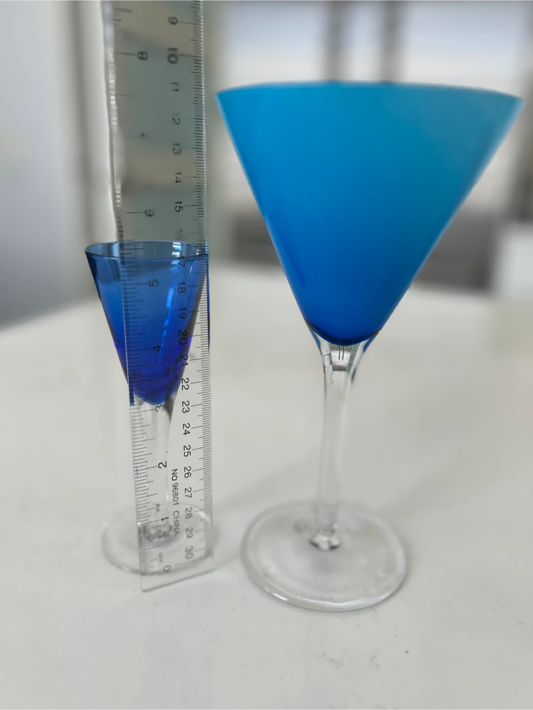 Torre & Tagus Blue Cosmic Liqueur Glasses - photo 4