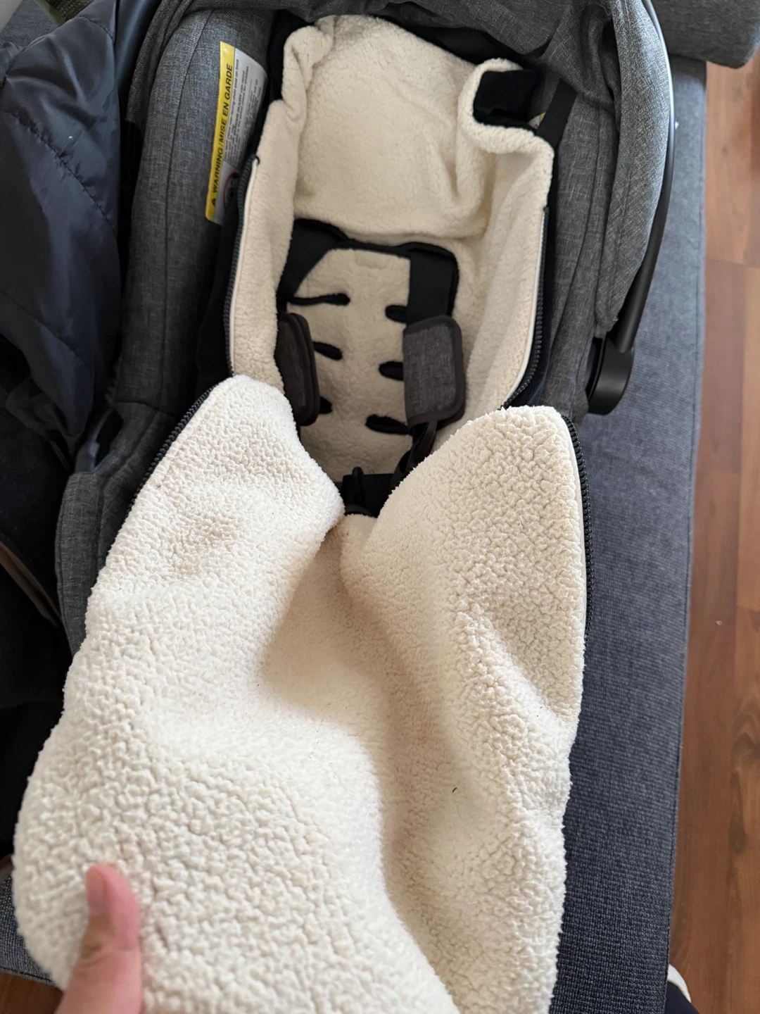 Evenflo infant car seat with JJ Cole bundleme - photo 4
