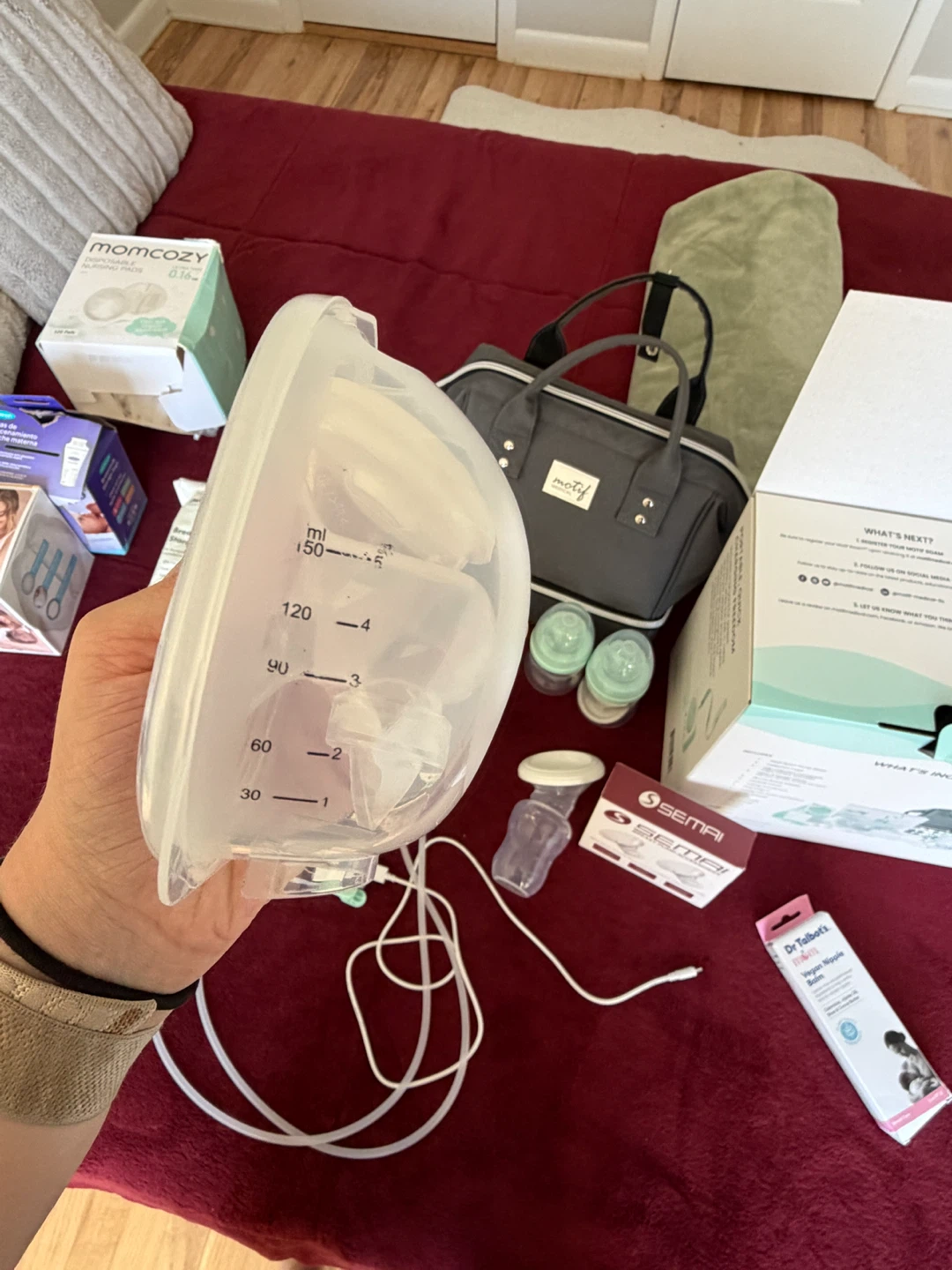 Motif Roam Portable Breast Pump Set - photo 2