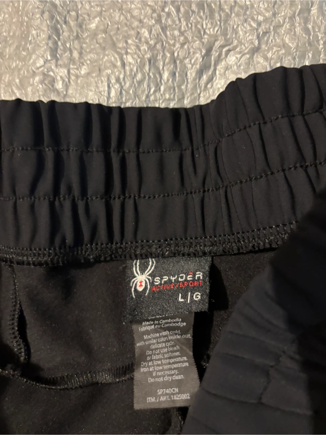 NWOT Spyder Active/Sport Black Pants L - photo 3