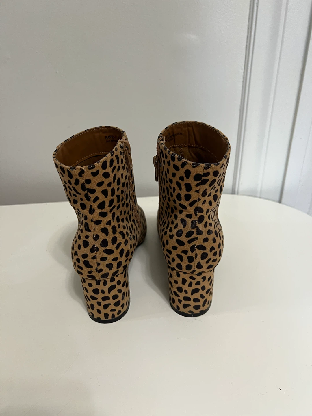 🏈 Leopard Print Ankle Boots - photo 3