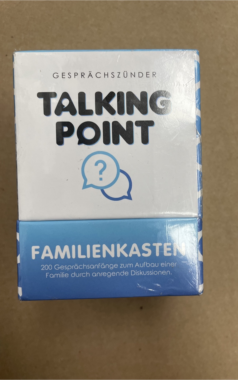 Talking Point Family Conversation Card Game