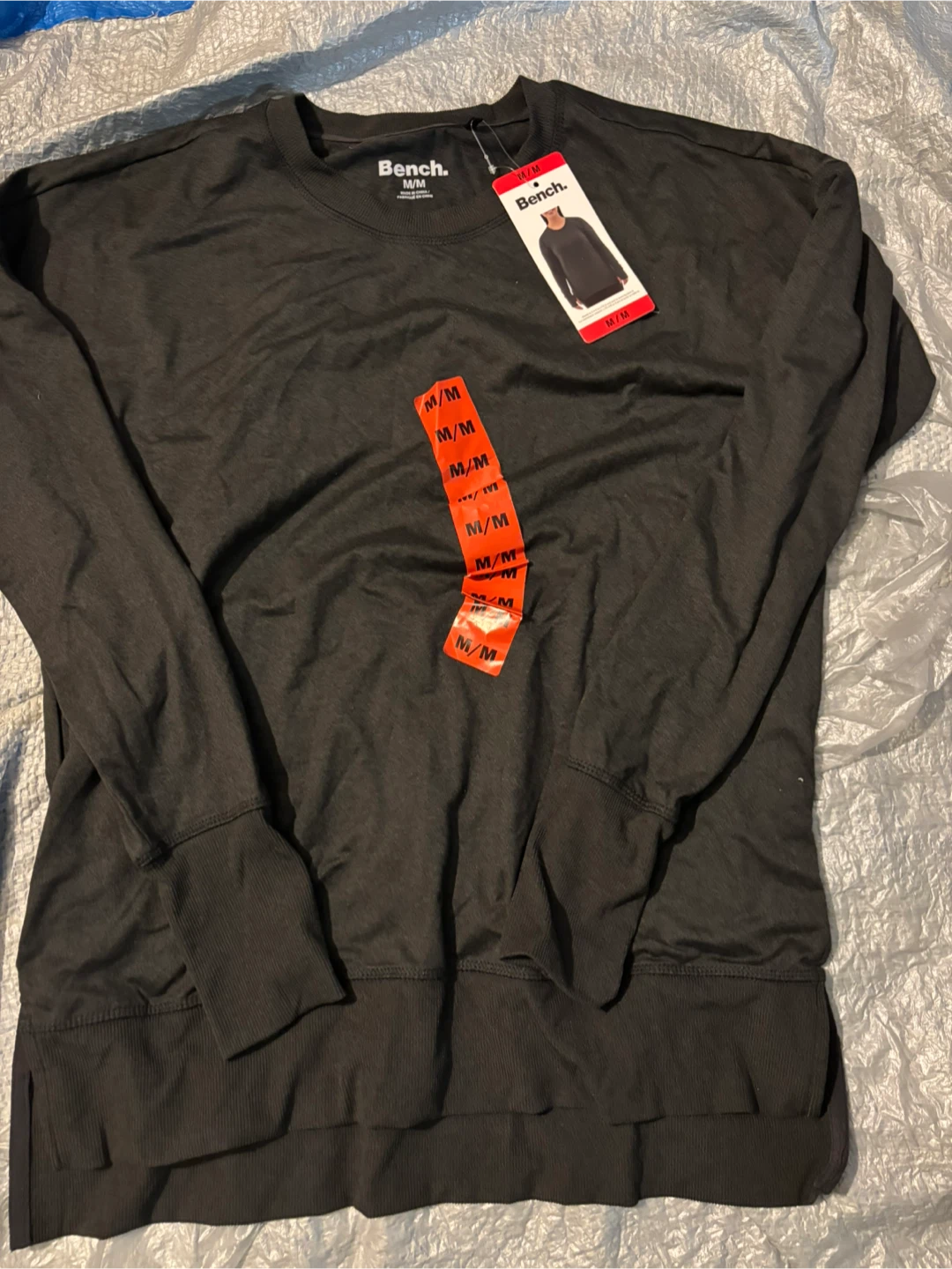 New Bench Black Long Sleeve Top - Medium