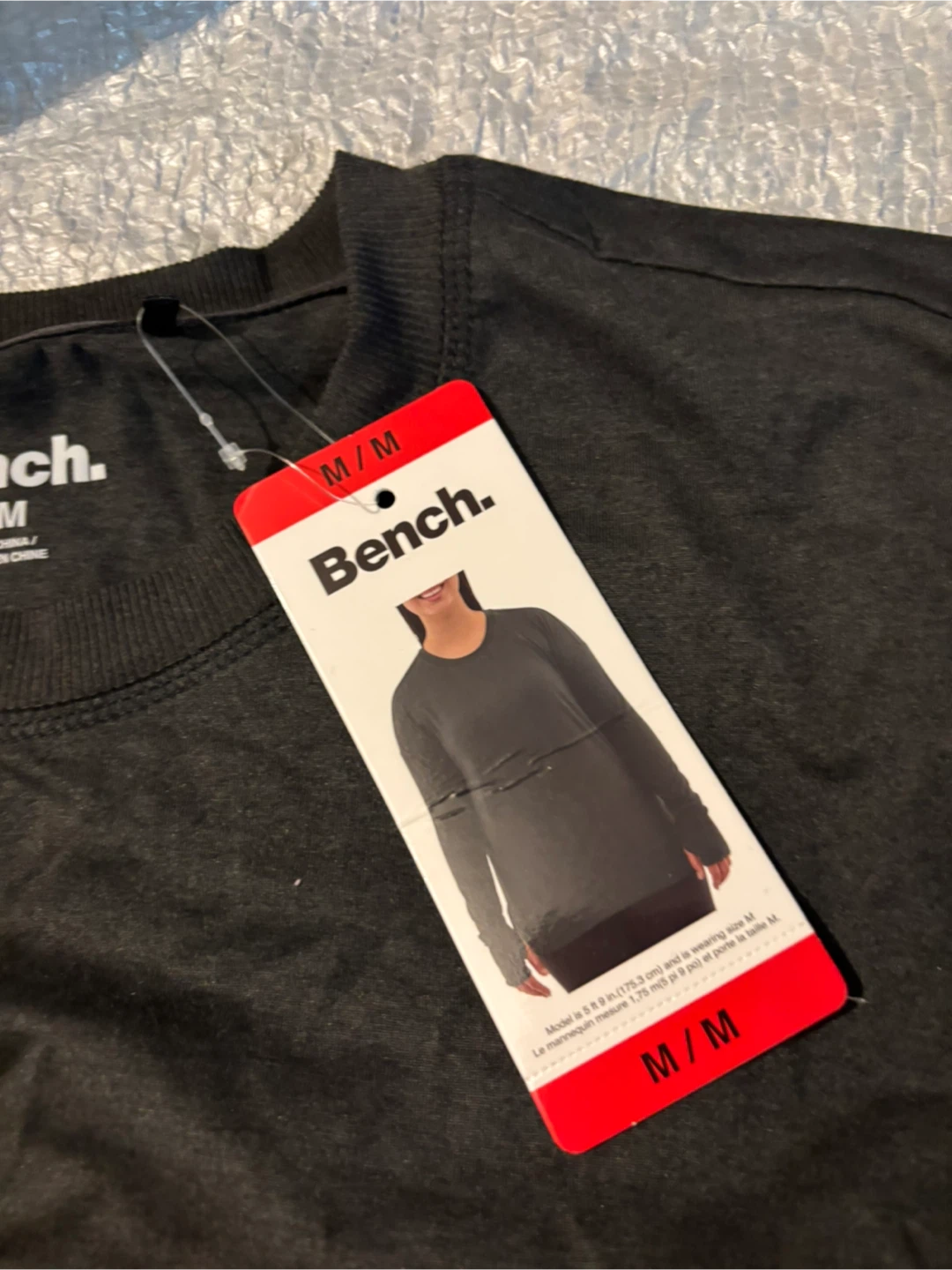 New Bench Black Long Sleeve Top - Medium - photo 2