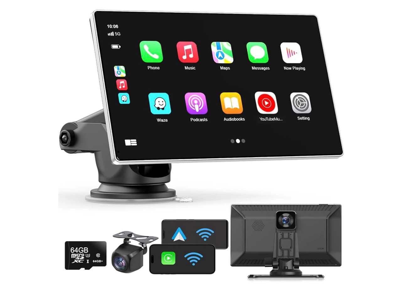 Portable Apple Carplay and Android Auto Screen