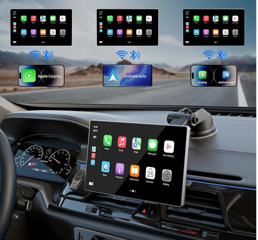 Portable Apple Carplay and Android Auto Screen - photo 3