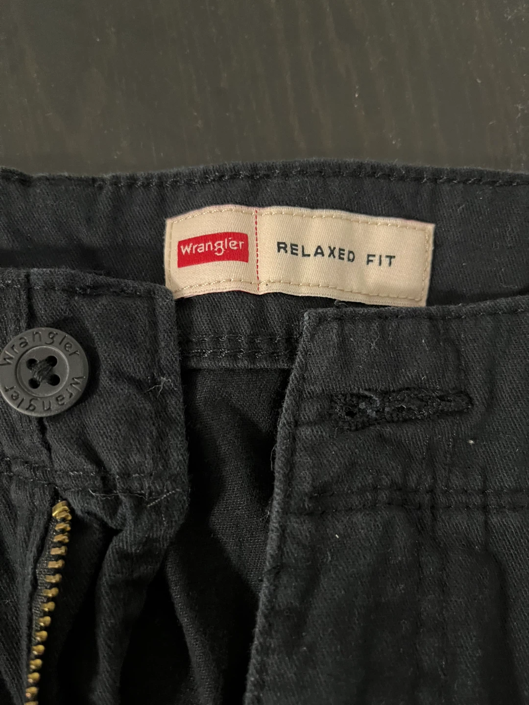 Wrangler Relaxed Fit Pants Black