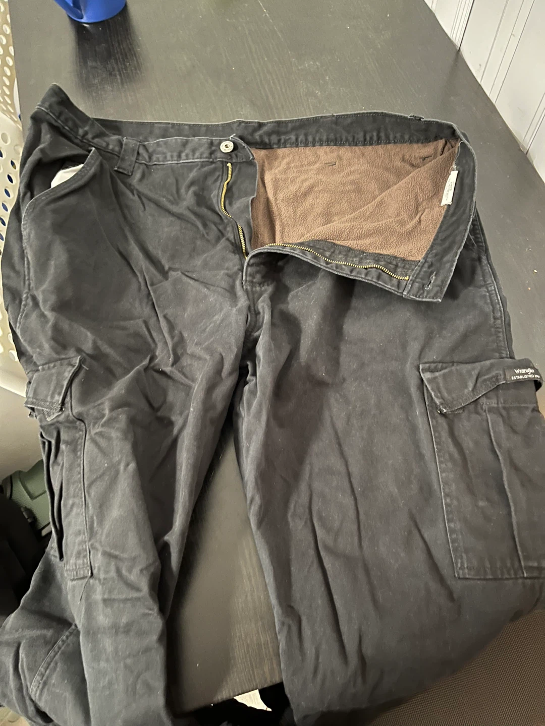 Wrangler Fleece-Lined Cargo Pants