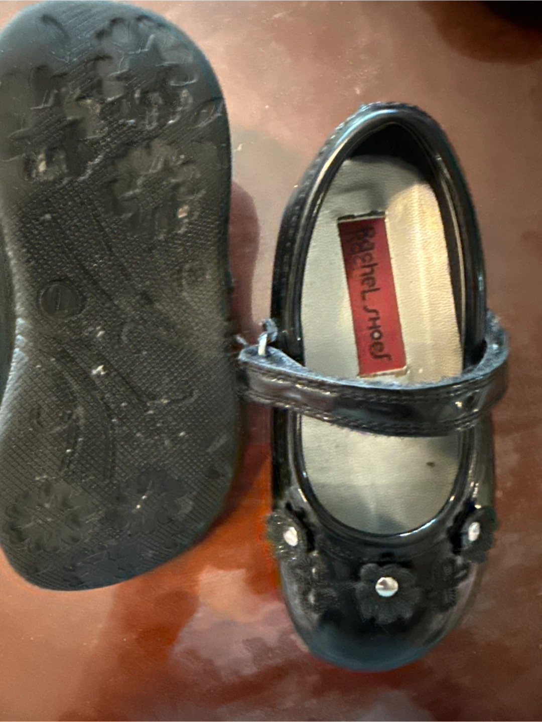 Rachel Shoes Black Mary Janes Size 7 - photo 2