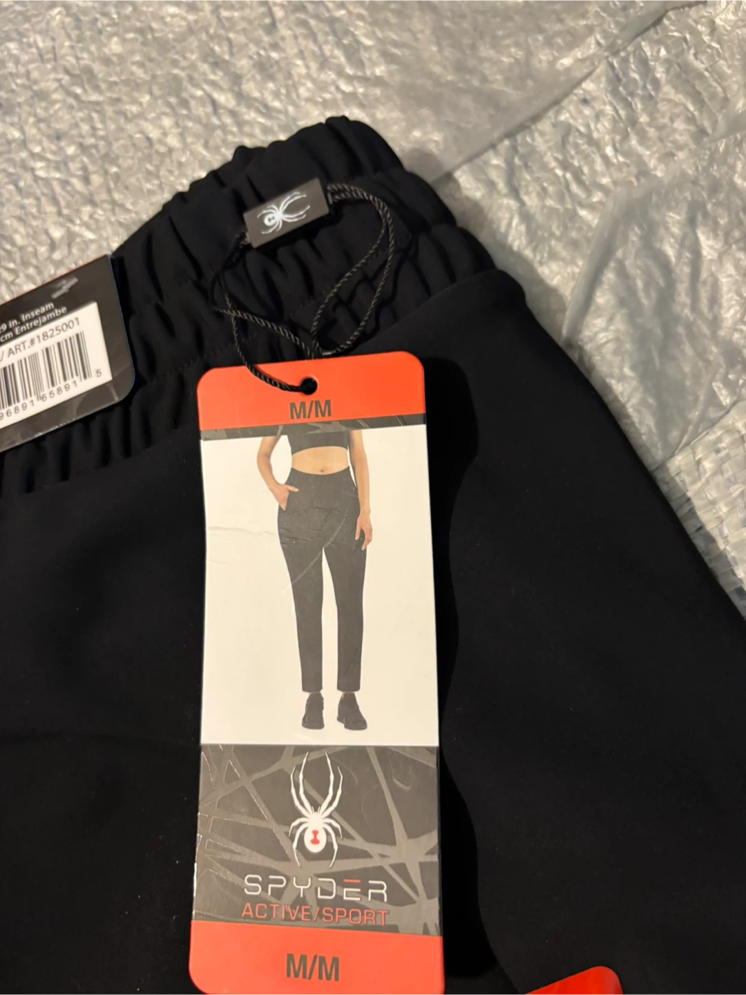 Ladies Spyder Active/Sport Pants - Black - Size Medium - photo 2
