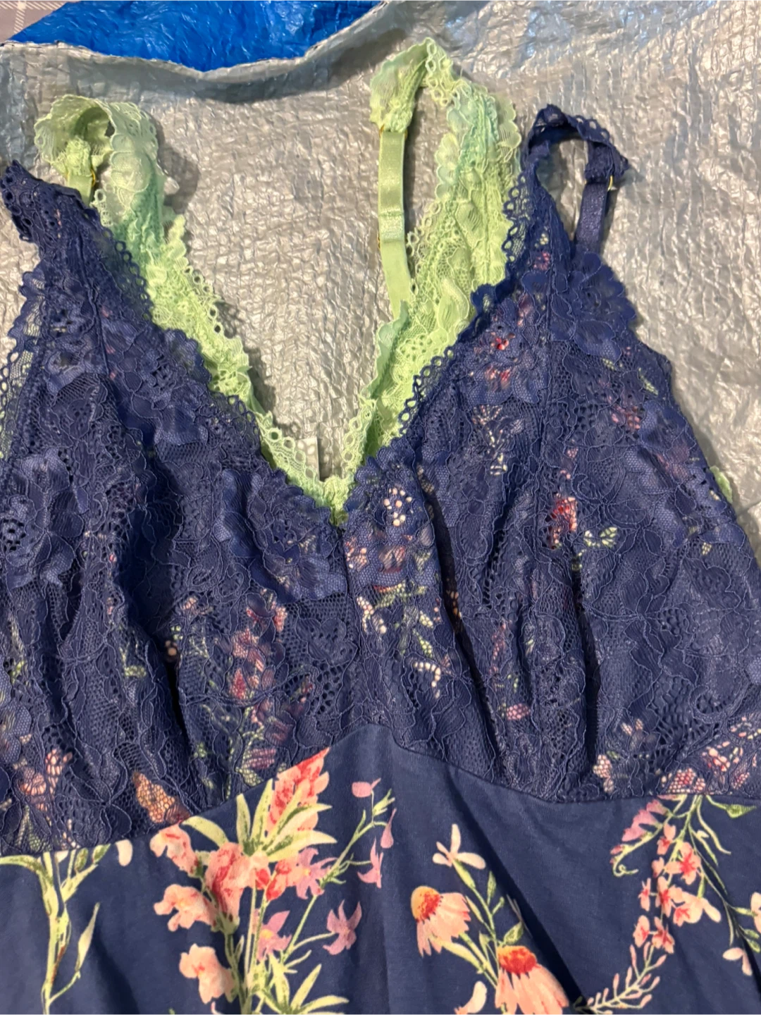 NWOT 2pc Flora Nikrooz Floral Nightgown M - photo 2