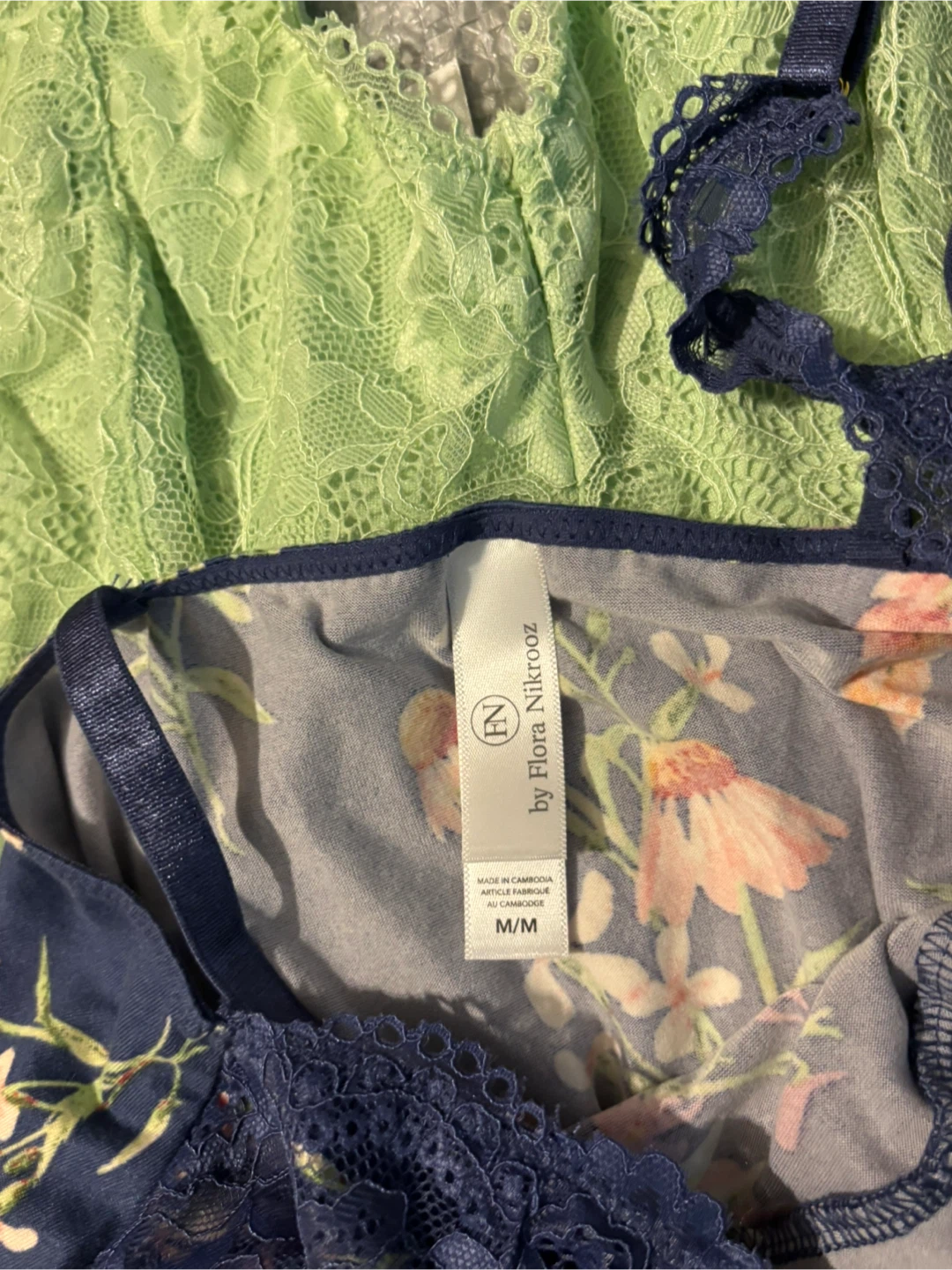 NWOT 2pc Flora Nikrooz Floral Nightgown M - photo 3