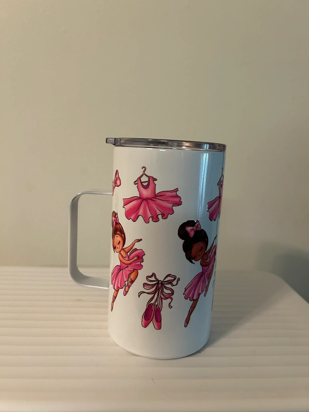 Ballerina Themed Travel Mug 🏈