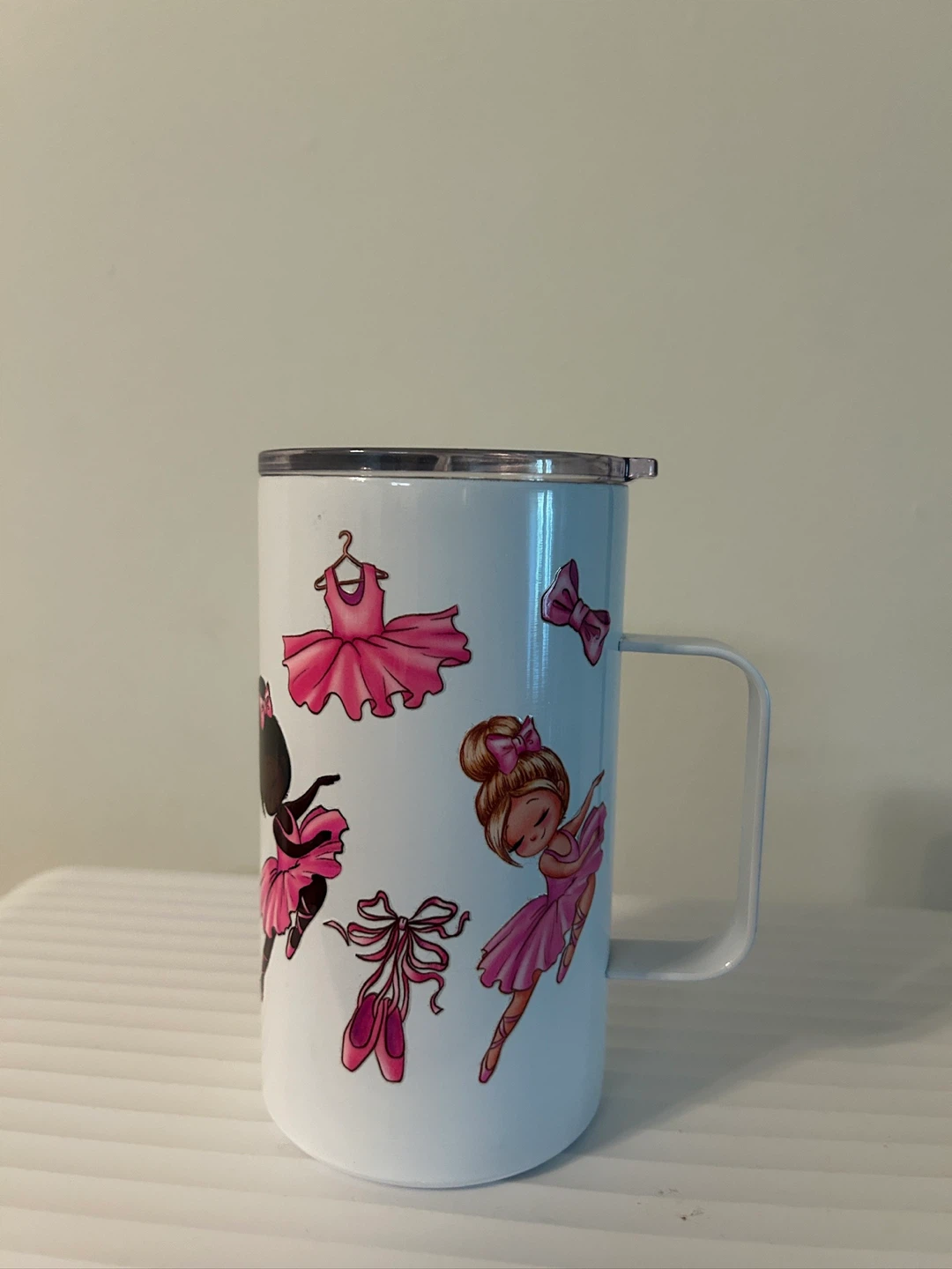 Ballerina Themed Travel Mug 🏈 - photo 2