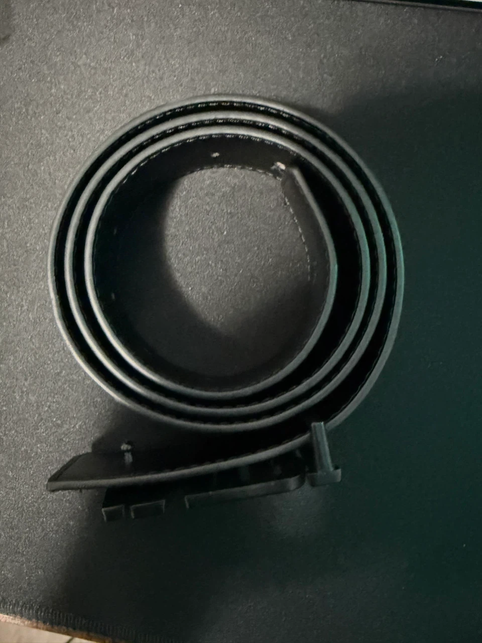 AMIRI black leather  belt - photo 2