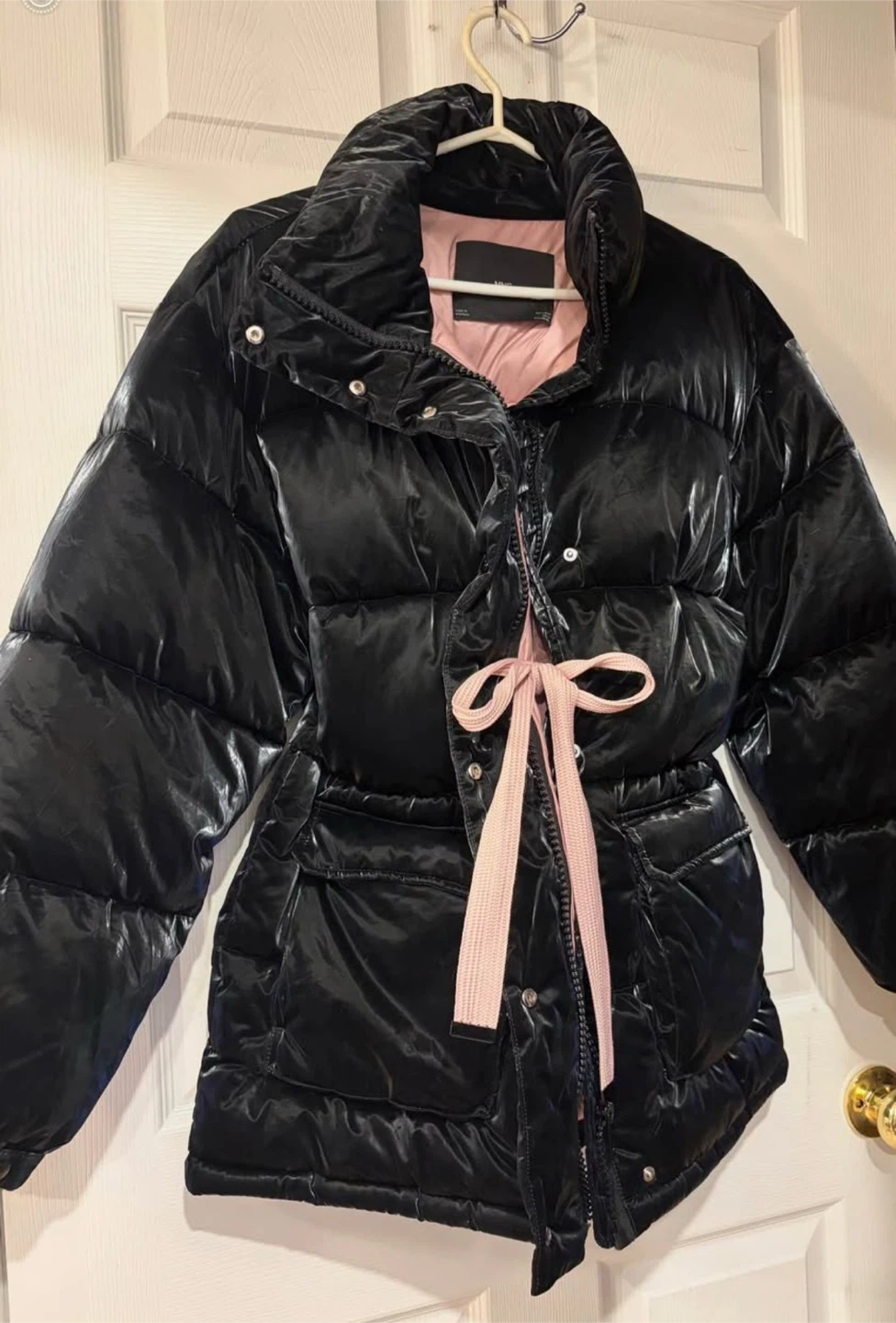 MNG Puffer Glossy Jacket SZ MD