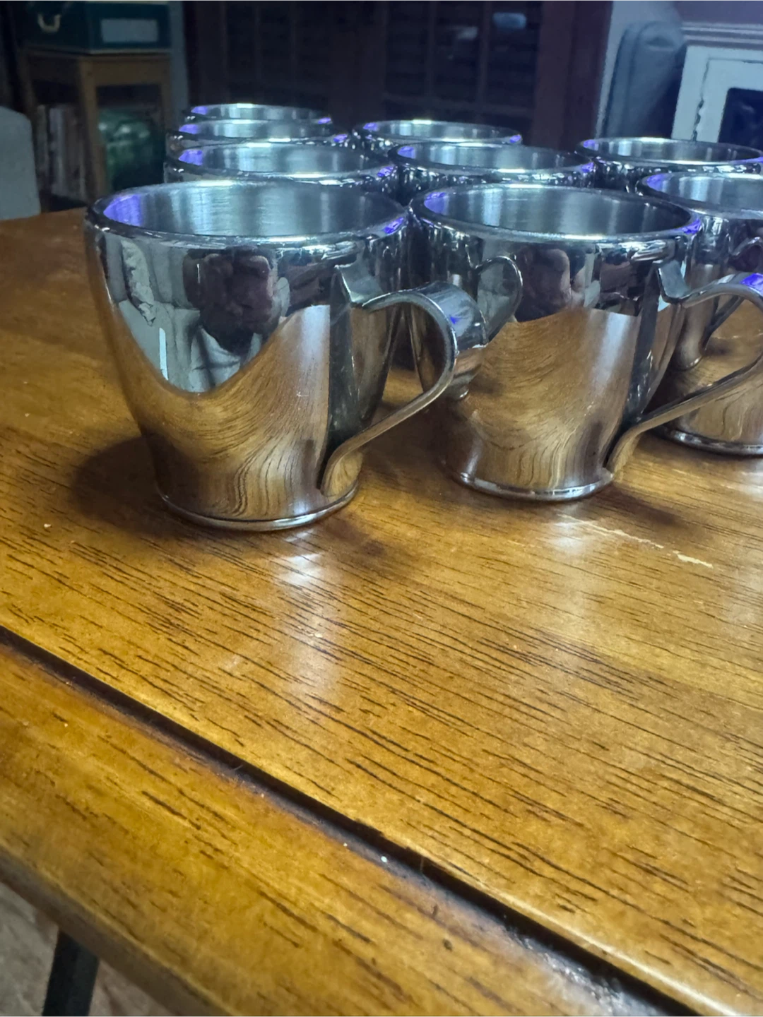 Set of 10 Stainless Steel Moscow Mule mini mugs - photo 2
