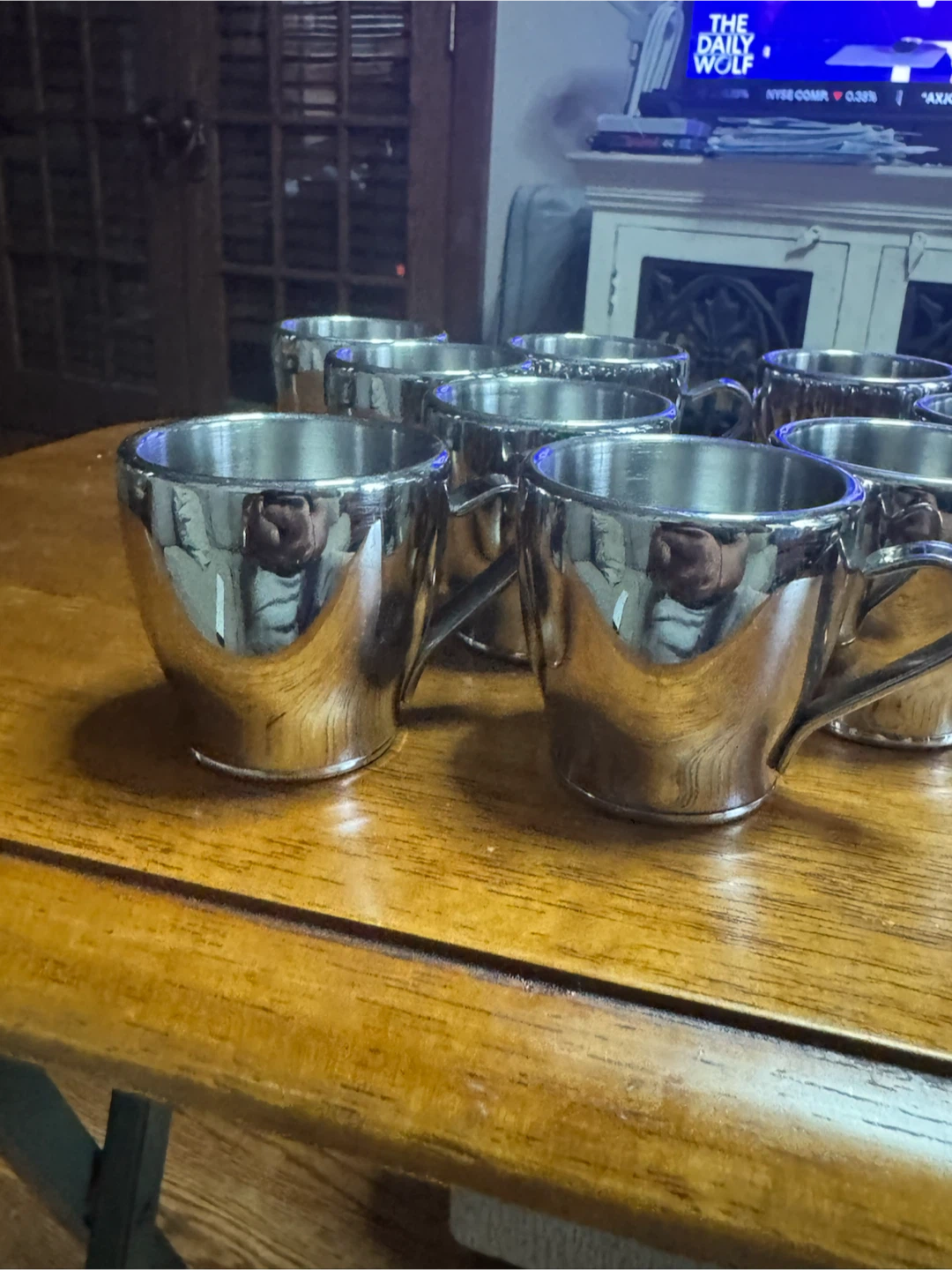 Set of 10 Stainless Steel Moscow Mule mini mugs - photo 3
