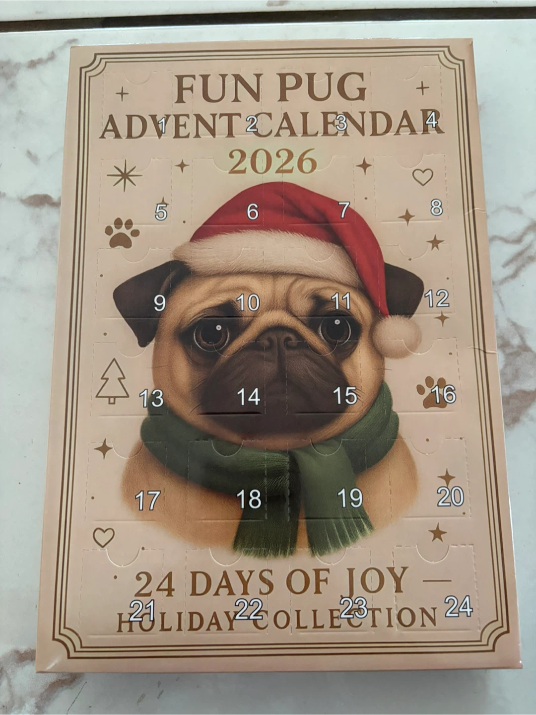 🏈 Advent Pug Calendar