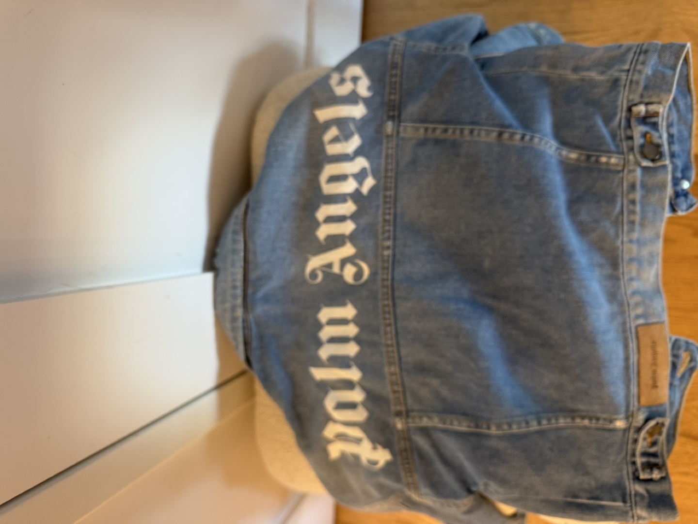 Palm Angels Denim Jacket - KIDS SIZE 4 - photo 4