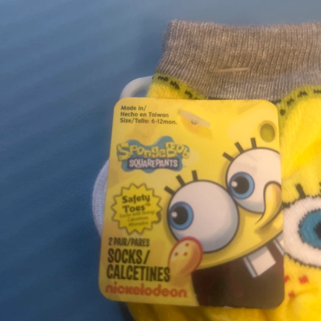 SpongeBob 🏈 SquarePants Baby Socks