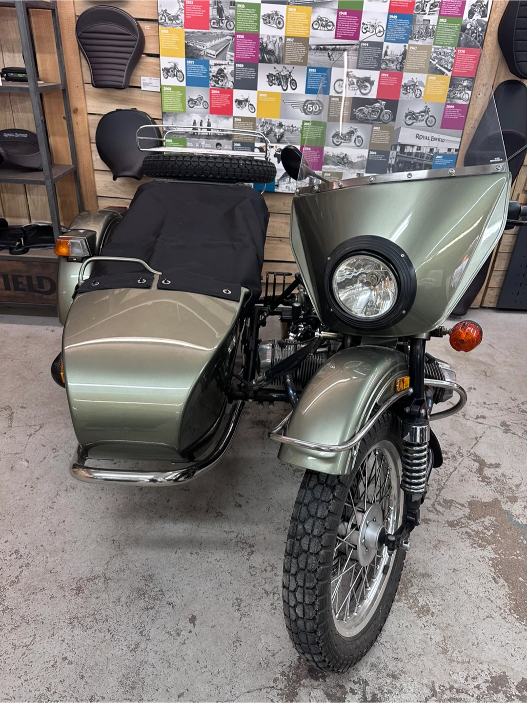 Ural side car cover