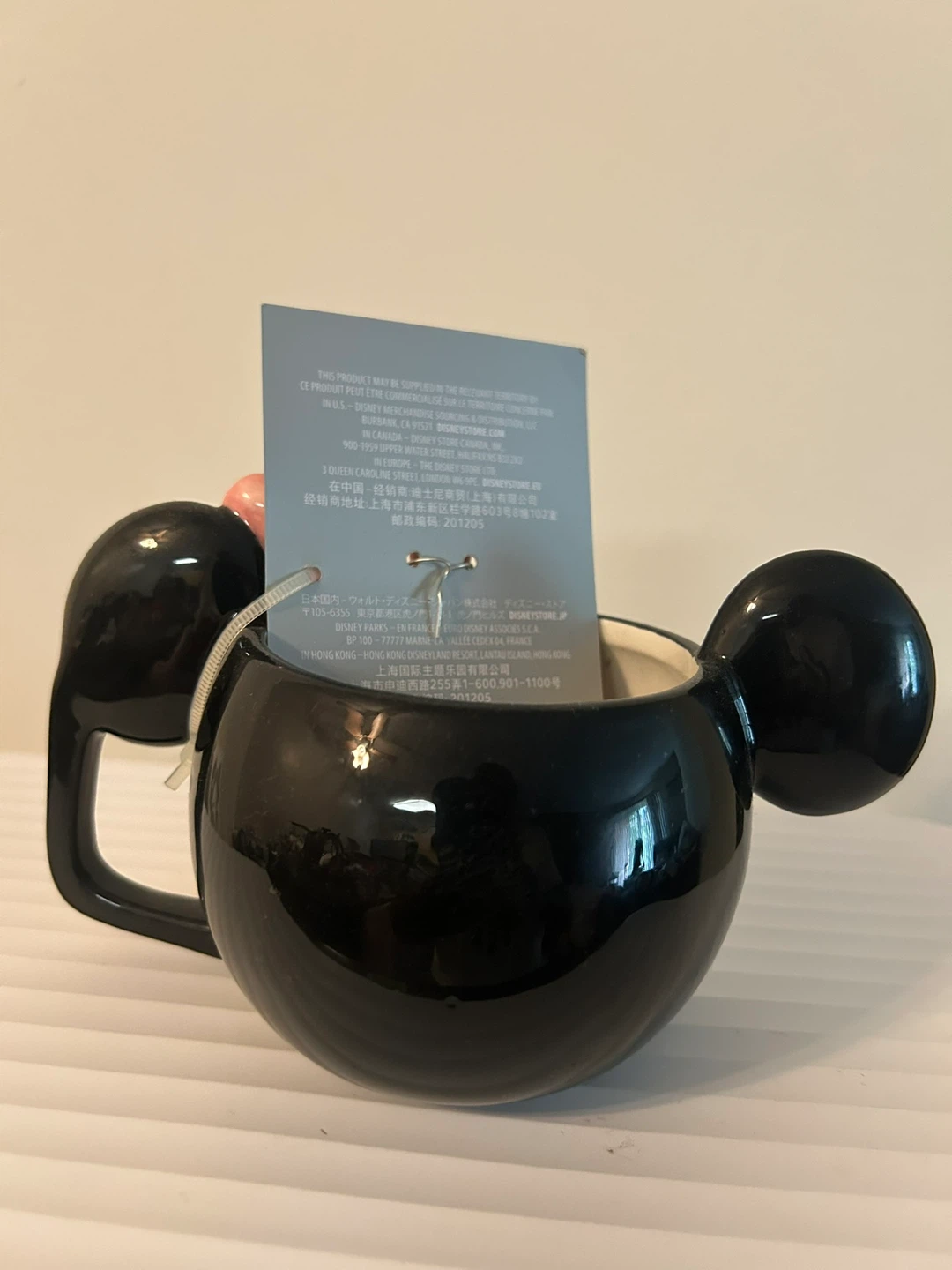 Disney Minnie Mouse 🏈 Figural Mug and Stopper - photo 2