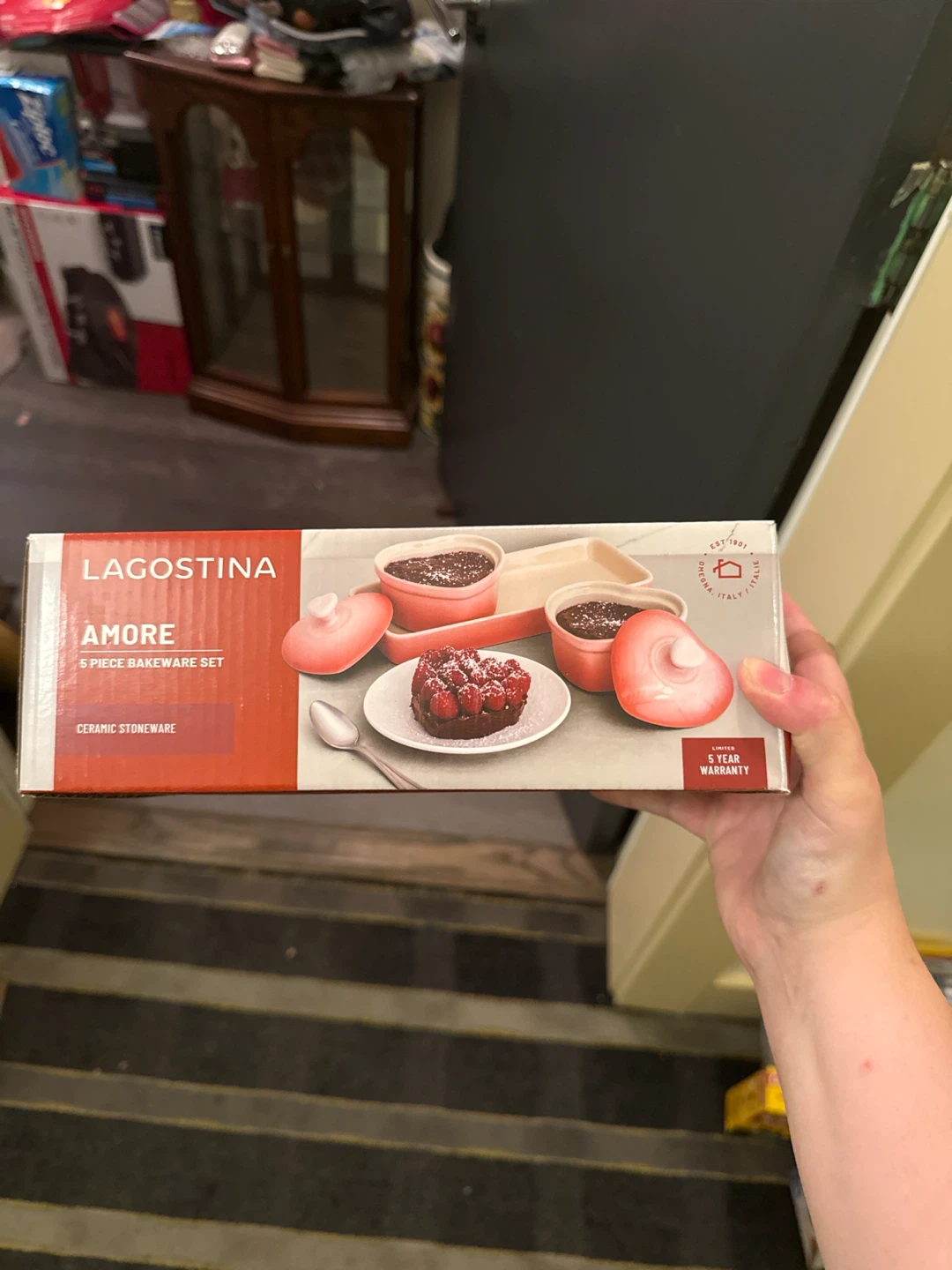 Lagostina Amore 5-Piece Bakeware Set
