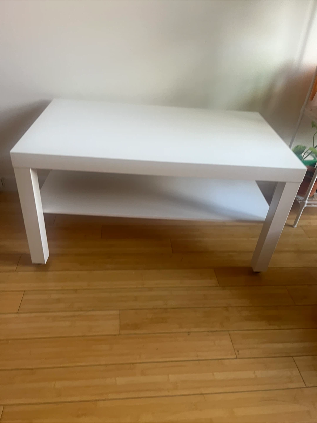 IKEA Lack Coffee Table White with wheels - photo 2