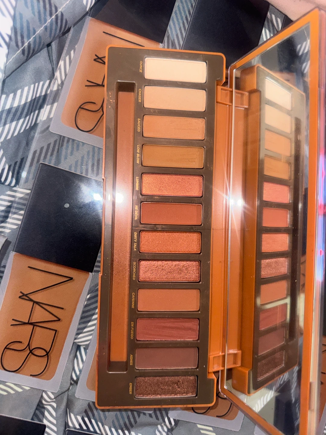 Morphe 35 , urban decay naked heat