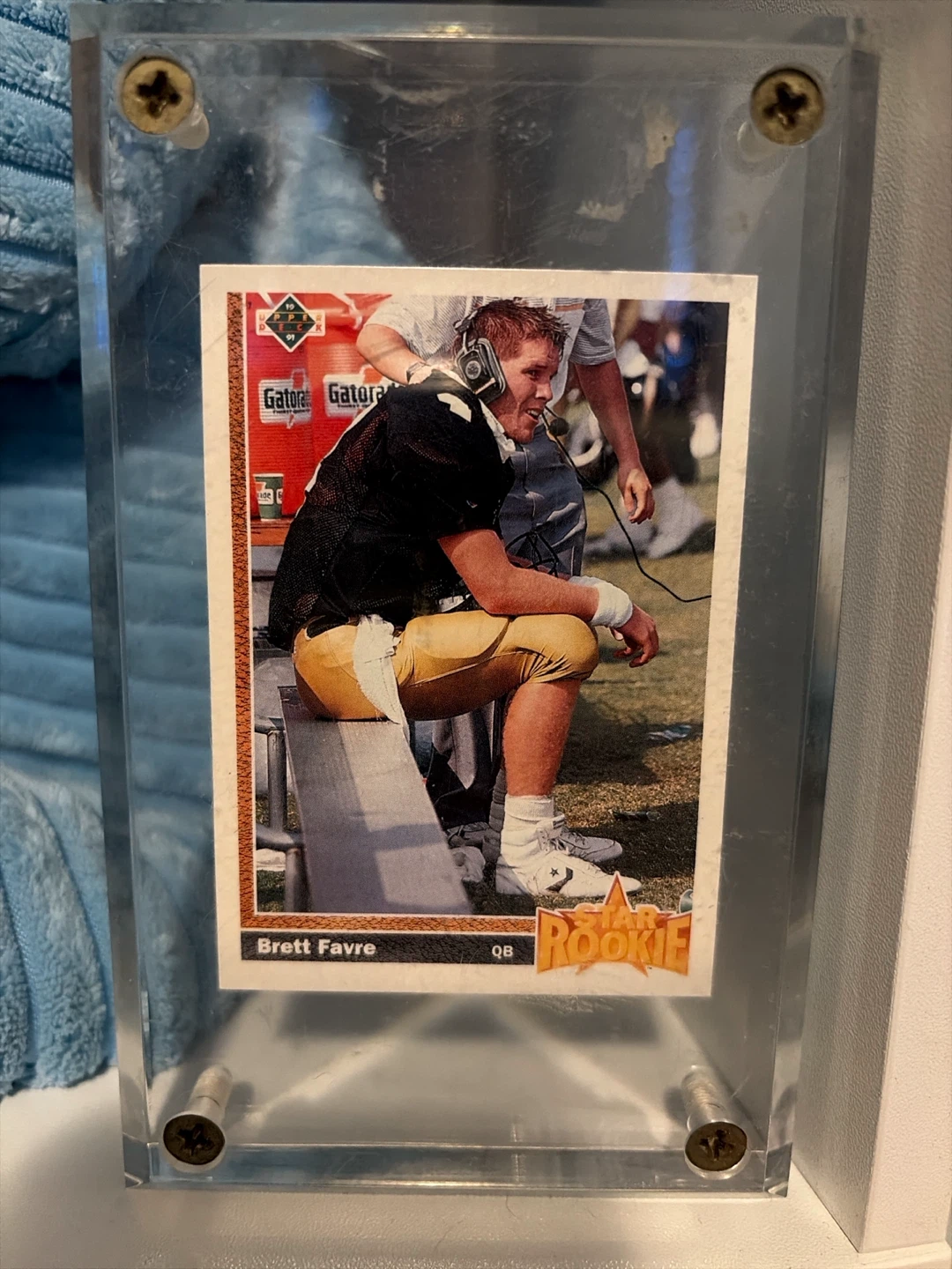 1991 Upper Deck Brett Favre Star Rookie Card